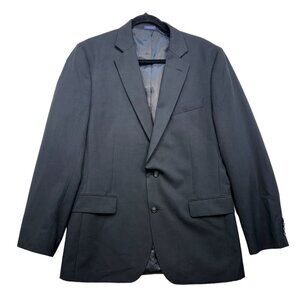 Stafford Mens Classic Fit Suit Jacket 42L Tailored Wool Blend Travel Separates